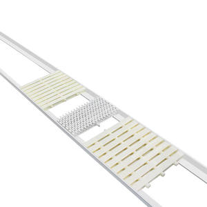 Grille de drainage rectangulaire Couvre-grille en <span class=keywords><strong>plastique</strong></span> ABS Garde de débordement de gouttière Grille de vidange de filtre Grille pour allées Patios <span class=keywords><strong>Piscine</strong></span> - Product Image 2