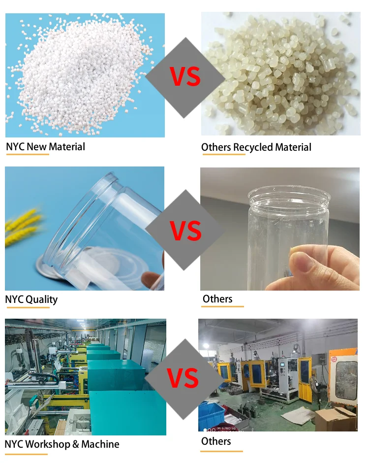 350ml 380ml 12oz 14ozペットは丸ビンのふた透明なジュースのびんのプラスチックが付いている空の飲料容器をカスタマイズした