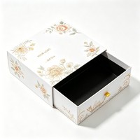 Boîte d'emballage de luxe personnalisée en papier pour bijoux, coffret cadeau pour montre avec tiroir, avec votre propre logo, marquage à chaud, gaufrage, insert UV