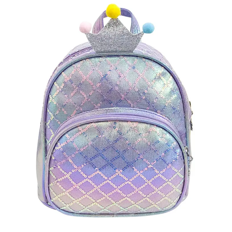 Vendas quentes Mochilas Bonitos Para Meninas Cristal Lantejoulas Pré-Escolares Mochilas Para Crianças Casuais Bolsas De Ombro Crianças 2023