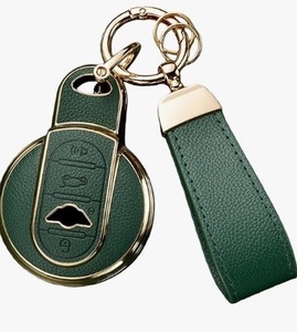 Vente en gros de <span class=keywords><strong>porte</strong></span>-clés de voiture en cuir avec logo de marque de voiture pour <span class=keywords><strong>BMW</strong></span> - Product Image 5