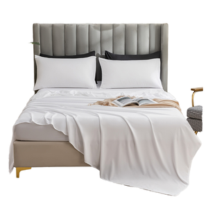 Suministro directo de fábrica Venta caliente juego de sábanas King <span class=keywords><strong>Size</strong></span>-Sábanas transpirables y refrescantes Hotel Luxury Adult All Season Equipado - Product Image 1