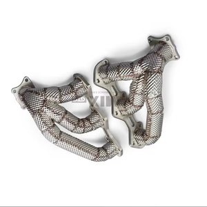 Collecteur d'échappement en acier inoxydable 304 pour moteur <span class=keywords><strong>MDG</strong></span> 3.0T, pour Porsche 911 Carrera 992 2020-2024, tuyau de course - Product Image 4