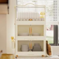 Égouttoir à vaisselle de cuisine en plastique, boîte de rangement pour vaisselle, égouttoir à bols, assiettes et ustensiles, organisateur de rangement domestique