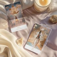 Jeu de cartes Oracle de haute qualité avec estampage à chaud doré, motifs magnifiques, guide inclus - pour les grossistes