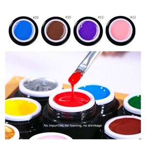 JTING Gel Peinture Ongles Haute Pigmentation 12 Couleurs 5g, Vernis Gel UV OEM pour Nail Art Personnalisable à Prix Abordable - Product Image 4