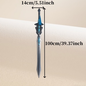 39,37'' Sternenschwert Sieben-Töter-Klinge Weich Flexibel Leichtgewichtig Fabrik Großhandel OEM 1:1 Cosplay Halloween Themen-Spielzeugschwert - Product Image 1