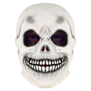 หน้ากากยางฮาโลวีนแบบเต็มหัวทำจากยางหน้ากากตัวตลกบ้าๆน่ากลัว - Product Image 1