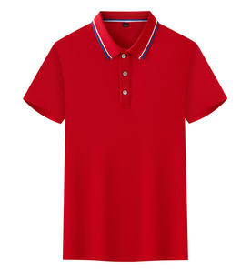 Custom Embroidered Printed Design Plain 220 Grams Cotton Polyester Polo Shirt Blank Short Sleeve Men Womens Golf Polo T Shirts - Product Image 4
