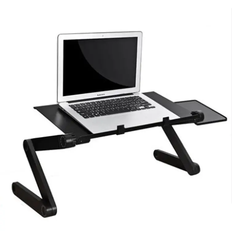 Sıcak satış ayarlanabilir katlanır bilgisayar masası laptop standı yatak ofis ev kullanımı için dizüstü tutucu