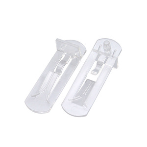 Shengyuan Plastic Shelf Clip Bracket Transparent Round Head Easy Installation Furniture Cabinet Support - Product Image 4