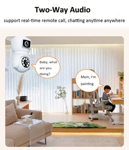 Pan Tilt an ninh Bóng đèn máy ảnh dual-ống Kính Bullet không dây Wi-Fi CCTV <span class=keywords><strong>IP</strong></span> <span class=keywords><strong>Camera</strong></span> 2.4G + 5G Dual Channel Đối với trang chủ ngoài trời - Product Image 6