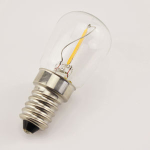 ST26วินเทจเอดิสันไส้หลอด LED แสดงผล1W 2W หลอดไฟ LED ตู้เย็นใส E14ไฟตู้เย็น120V 220V นำนักบิน - Product Image 6