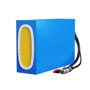 Batteria al Litio 36V 48V 52V 60V 40Ah con BMS 60A e Caricabatterie 4A NCM per Motori da 250W-2200W per E-bike, E-trike, E-scooter, Moto - Product Image 1