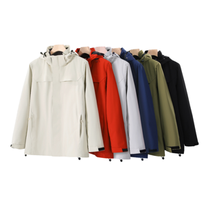 Women's Plus Size Soft Shell <b>Jacket</b> <b>Waterproof</b> Windproof Zipper Closure Regular Fit Long Autumn <b>Winter</b> Casual Outdoor Coat - Product Image 3