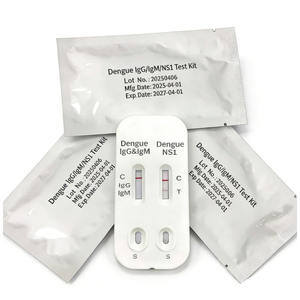 <span class=keywords><strong>Test</strong></span> rapide combiné antigène NS1 <span class=keywords><strong>IgG</strong></span> <span class=keywords><strong>IgM</strong></span> de la <span class=keywords><strong>dengue</strong></span> certifié CE, approvisionnement en vrac pour les cliniques et les laboratoires, aucun équipement nécessaire - Product Image 6