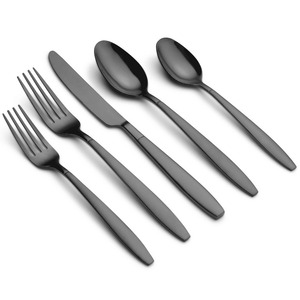 Juego de Cubiertos de Acero Inoxidable, Cuchara de Metal para Servir, Decoración de Bodas, Uso en Cocina y Catering - Product Image 1