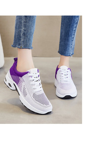 Vente en gros de baskets de sport pour femmes à prix abordable, style classique, chaussures de course décontractées avec design respirant - Product Image 3