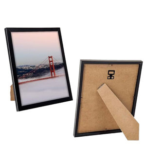 Haute qualité A4 blanc MDF bois <span class=keywords><strong>cadre</strong></span> <span class=keywords><strong>Photo</strong></span> conception Simple UV imprimé tenture murale et affichage de table pour la décoration intérieure - Product Image 2