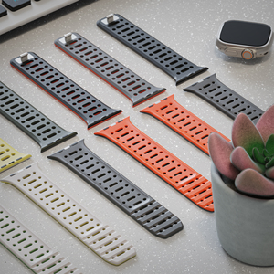 สายนาฬิกาแม่เหล็กนุ่มระบายอากาศได้ดี RYB สำหรับ <span class=keywords><strong>Apple</strong></span> <span class=keywords><strong>Watch</strong></span> ultra <span class=keywords><strong>SE</strong></span> 7 8 9 49 มม. 45 มม. 44 มม. 42 มม. 46 มม. สายซิลิโคนยืดหยุ่น - Product Image 6