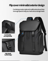 Sac à dos de voyage d'affaires minimaliste très vendu, grande capacité, pour les loisirs et les activités de plein air
