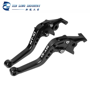 Palancas de Freno y Embrague Cortas Ajustables de Aluminio CNC para Motocicleta <span class=keywords><strong>Yamaha</strong></span> <span class=keywords><strong>MT</strong></span>-<span class=keywords><strong>10</strong></span> FZ-<span class=keywords><strong>10</strong></span> 2016 2017 <span class=keywords><strong>2018</strong></span> 2019 2020 - Product Image 1