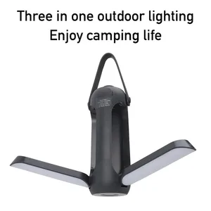 Linterna de Camping con 3 Colores, Recargable por USB, Luz LED de Emergencia para Camping, Regulable, Linterna de Senderismo, Banco de Energía para Exteriores - Product Image 5