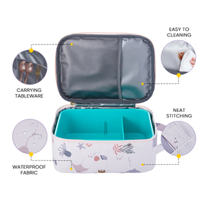 Cooler <b>Lunch</b> Bag School Kids Family Multi Pockets Functional Portable Customized Waterproof Easy Clean Outdoor Hiking Camping - Product Image 3
