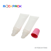 5ML 8ML 10ML 15ml 20ML Brillant à Lèvres Squeeze Tube Vide Clair Baume à Lèvres Tube