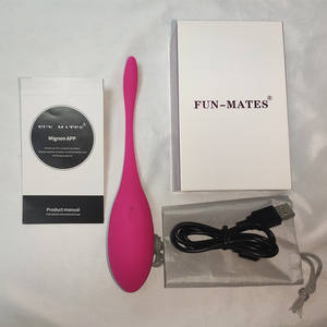 Telefon WIFI App gesteuert niedlich Flamingo Klitoris Ei Spielzeug weiblich Kitzler G-Punkt Vibrator Vagina Vibratoren in Sex-Produkten Frauen - Product Image 6