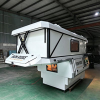 Camping-car rigide pliable pour pick-up, idéal pour les aventures en plein air.