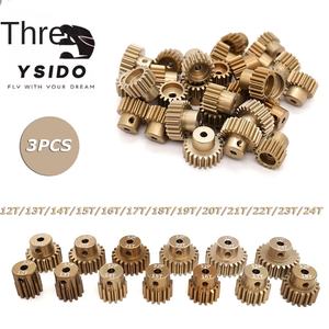 3 Piezas de Engranaje de Motor M0.8 3.175mm 32DP 12/13/14/15/<span class=keywords><strong>16</strong></span>/19/20/21/23/24T Piñón para Traxxas Arrma HSP HPI AXIAL <span class=keywords><strong>Tamiya</strong></span> Losi <span class=keywords><strong>1</strong></span>/10 RC Car - Product Image 2