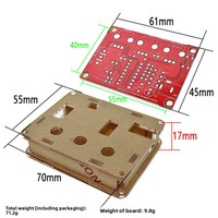 XR2206 High-Precision Signal Generator with DIY Parts and Shell Sine Wave