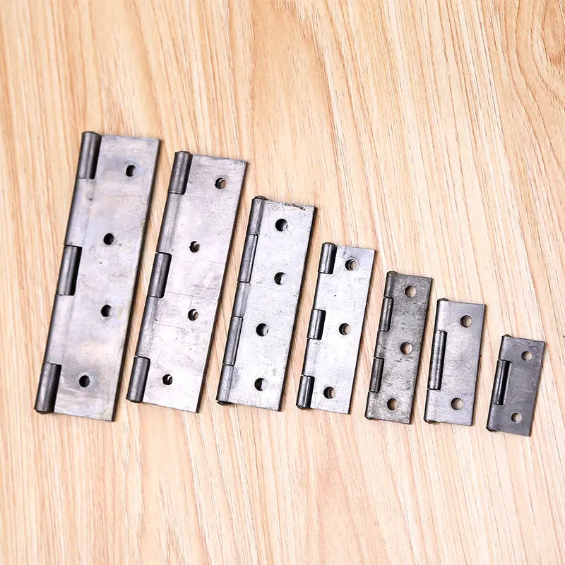 Factory Wholesale Factory Cheap Cold Rolled Steel Iron Metal Box Gate Hinge For Iron Wooden Doors Bisagras