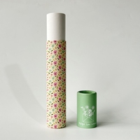 Tubes d'emballage cylindriques en papier biodégradable, recyclable, fait main, écologique, de haute qualité, personnalisables en gros pour affiches