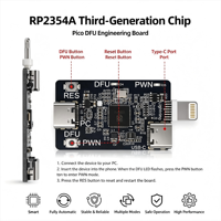 Placa Pico DFU RP2354A con Chip de Tercera Generación, Modo USBHub PWND Automático con un Clic, Reparación de Firmware para Dispositivos Móviles de la Serie IP