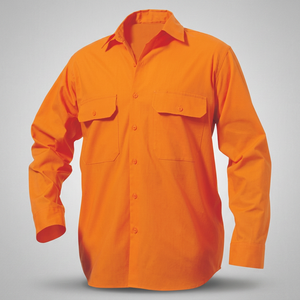 Chemises de travail et uniformes sur mesure pour hommes - 100% coton, anti-plis, respirants, grandes tailles - Product Image 2