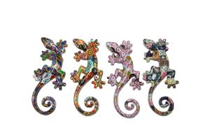 3D decorativo <span class=keywords><strong>Barcelona</strong></span> España recuerdo Gecko estatua mosaico lagarto resina figuras lagarto figura recuerdo turístico - Product Image 2