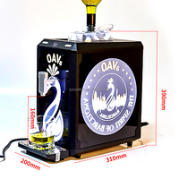 Distributeur de boissons électriques à refroidissement doux pour vodka, tequila, whisky, spiritueux, distributeur de boissons haut de gamme