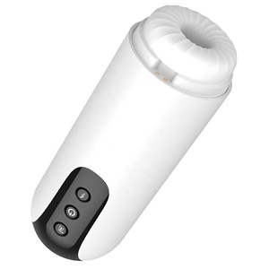 Automatischer Sexspielzeug-Flugzeugbecher für Männer mit 5 Modi, Induktion, Sound, Vibration und Heizfunktion - Product Image 5