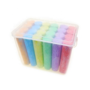 Becol bán buôn popularjumbo vỉa hè phấn đầy màu sắc vỉa hè đường phố tường nghệ thuật phấn Set với hộp nhựa - Product Image 6