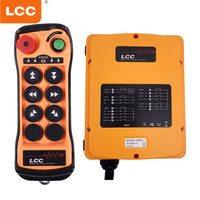 Télécommande de grue hydraulique Q606 LCC à 6 canaux, double vitesse, bouton poussoir
