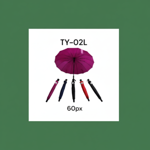 Paraguas Jumbo para bicicleta con mango de plástico, modelo Ty 02l, accesorio para ciclismo - Product Image 1