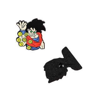 Vente en gros du nouveau <span class=keywords><strong>Dragon</strong></span> Son Goku <span class=keywords><strong>Vegeta</strong></span> Gohan DBZ <span class=keywords><strong>Ball</strong></span> Décoration de collection japonaise Anime Alliage Badge Broche - Product Image 6