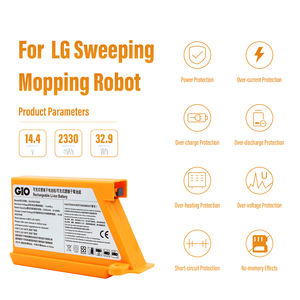 Aspirateur EAC62218205 pour robot de nettoyage LG VR66713LVM VR65 VR65860LVWP 14.4V 2330mAh - Product Image 5