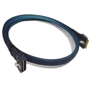 Pcie 4.0 Slimsas 8I 24G 0.6M Lp Sff-8654 Server High-Speed Connection <b>Cable</b> Nickel Plated Tinned Copper Braid Shielding - Product Image 3