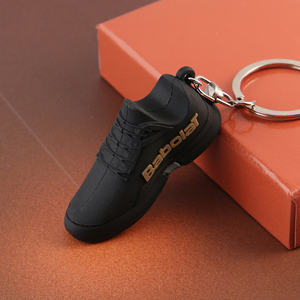 Porte-clés porte-monnaie 3D en alliage de zinc de haute qualité, design <span class=keywords><strong>chaussure</strong></span> <span class=keywords><strong>NBA</strong></span>, vente en gros pour accessoires de marque personnalisés - Product Image 4