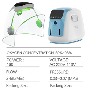 Nouvelle arrivée 2026 : Appareil de soin du visage à oxygène de bureau avec jet d'oxygène et masques en dôme pour usage en salon, compatible prise US - Product Image 5