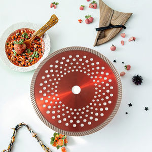 Lame de <span class=keywords><strong>scie</strong></span> à carreaux ultra-mince 110x8mm diamant Turbo humide coupe ultra-rapide céramique porcelaine diamètre 110mm livraison rapide OEM - Product Image 2