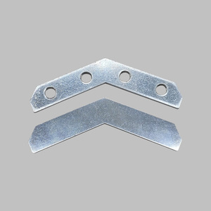 Aluminum Alloy Octagonal Bracket Picture Frame Hardware Hanging Fixing Plate <b>Set</b> With <b>Screws</b> - Product Image 3